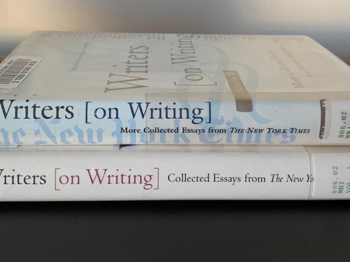 Writers [on Writing]&nbsp;II
